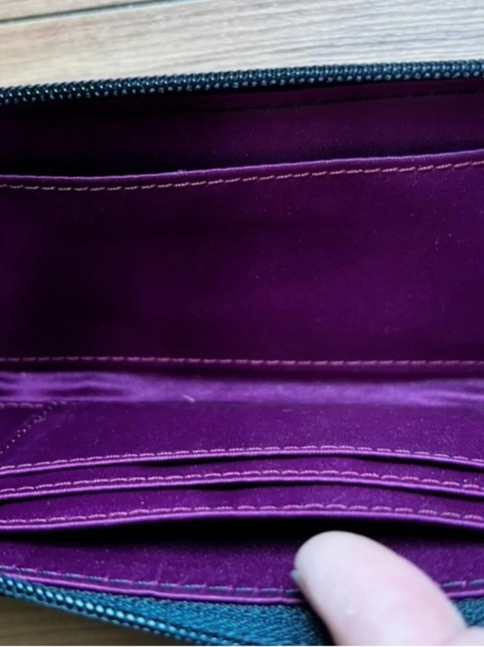 Coach cosmetic pouch